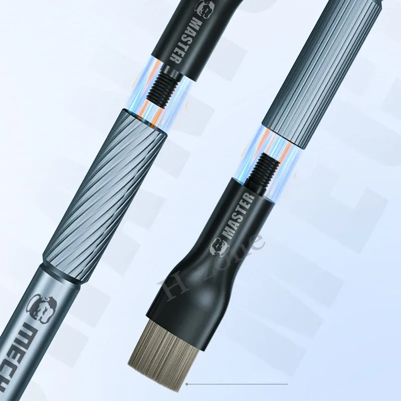 Brosse en acier pour nettoyage de circuits intégrés sur carte mère, retrait de colle et de résidus 5