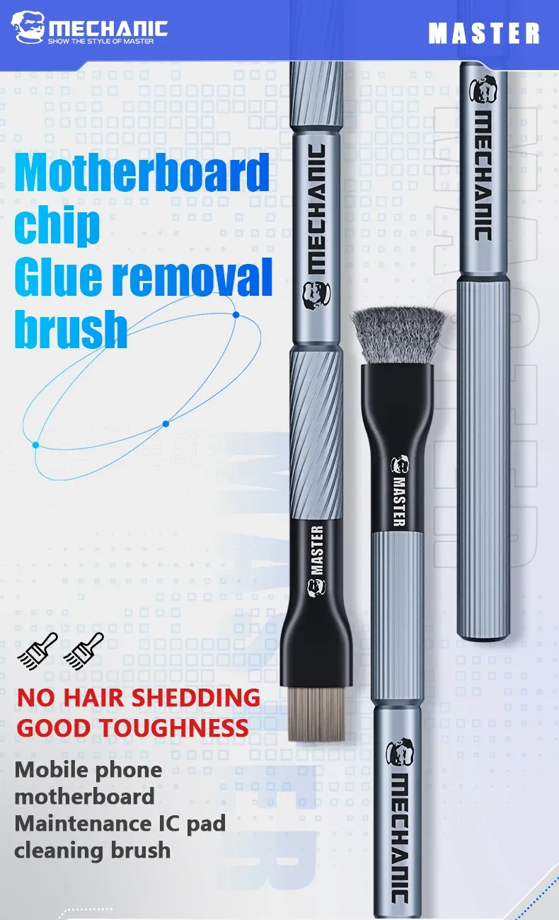 Brosse de déclenchement IC en situation