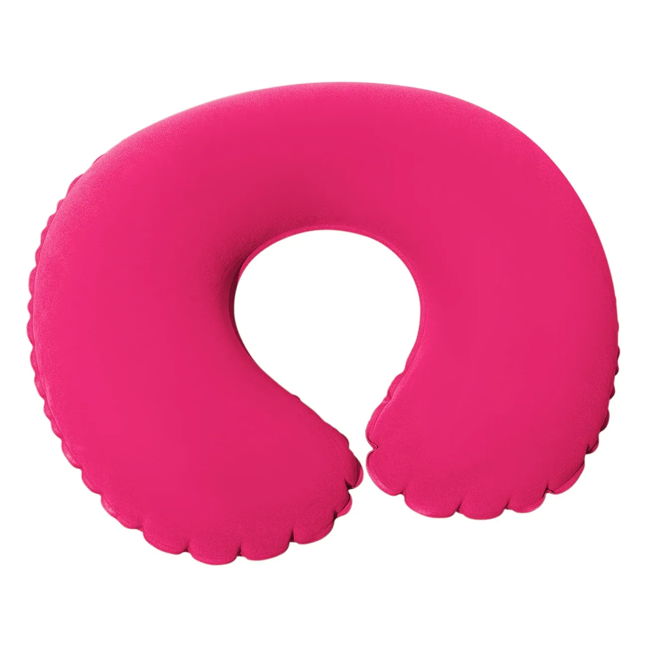 Oreiller de voyage gonflable floqué, coussin de soutien portable pour l'avion, la voiture et la maison 16