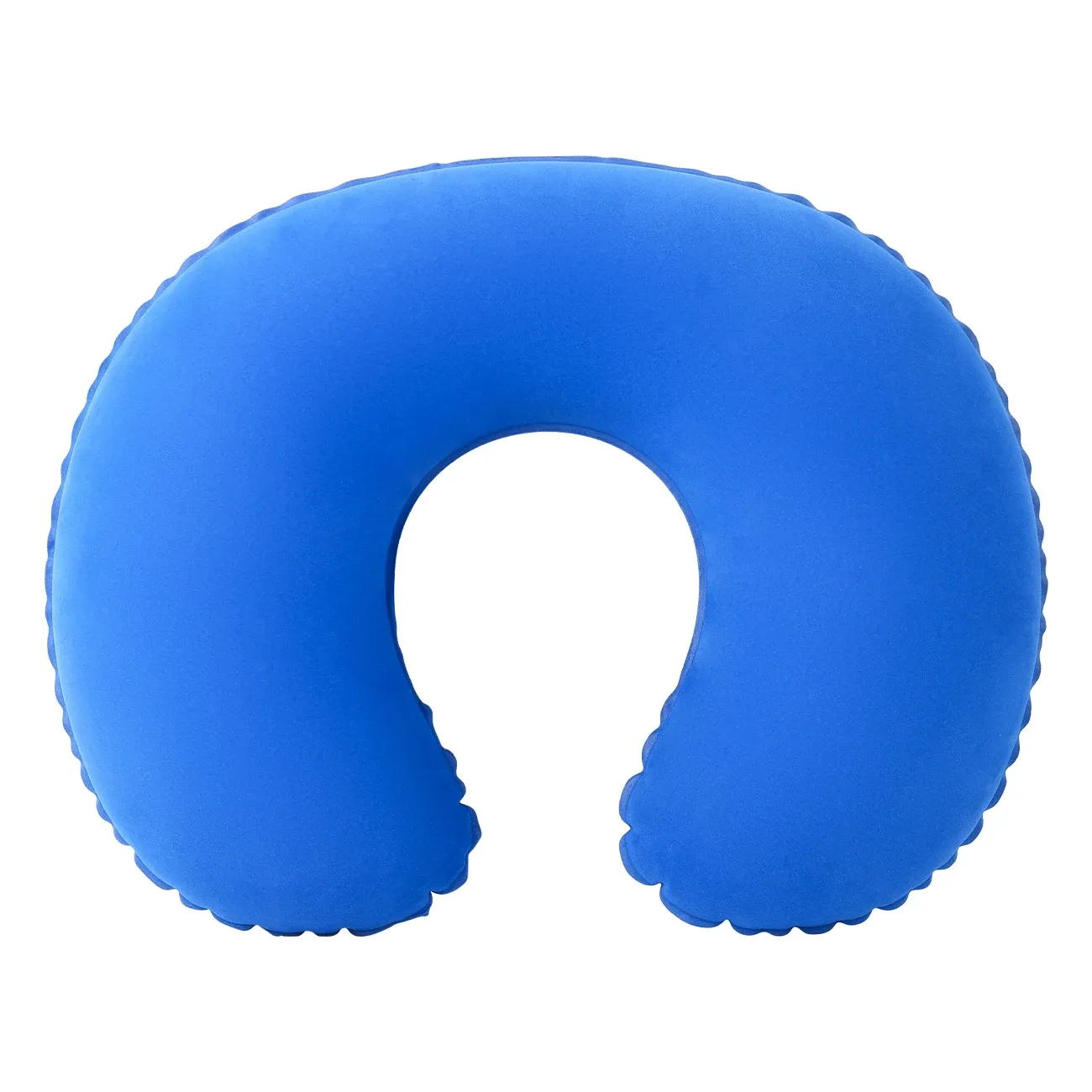 Oreiller de voyage gonflable floqué, coussin de soutien portable pour l'avion, la voiture et la maison 15