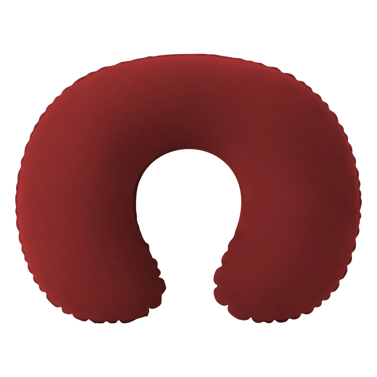 Oreiller de voyage gonflable floqué, coussin de soutien portable pour l'avion, la voiture et la maison 13