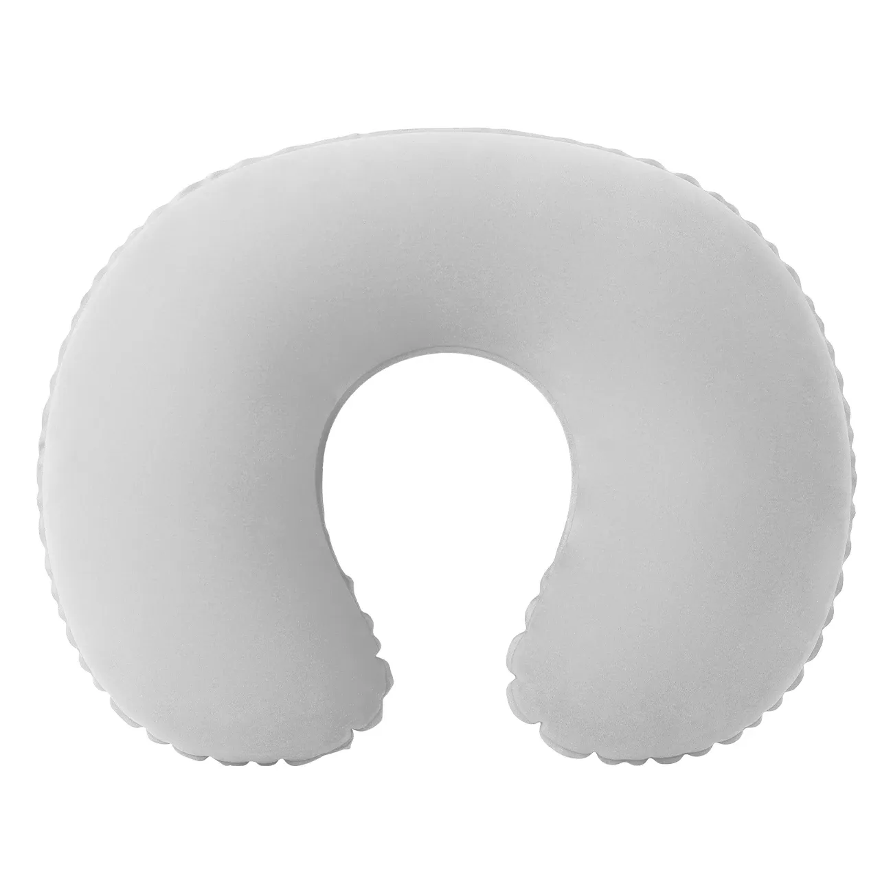 Oreiller de voyage gonflable floqué, coussin de soutien portable pour l'avion, la voiture et la maison 11