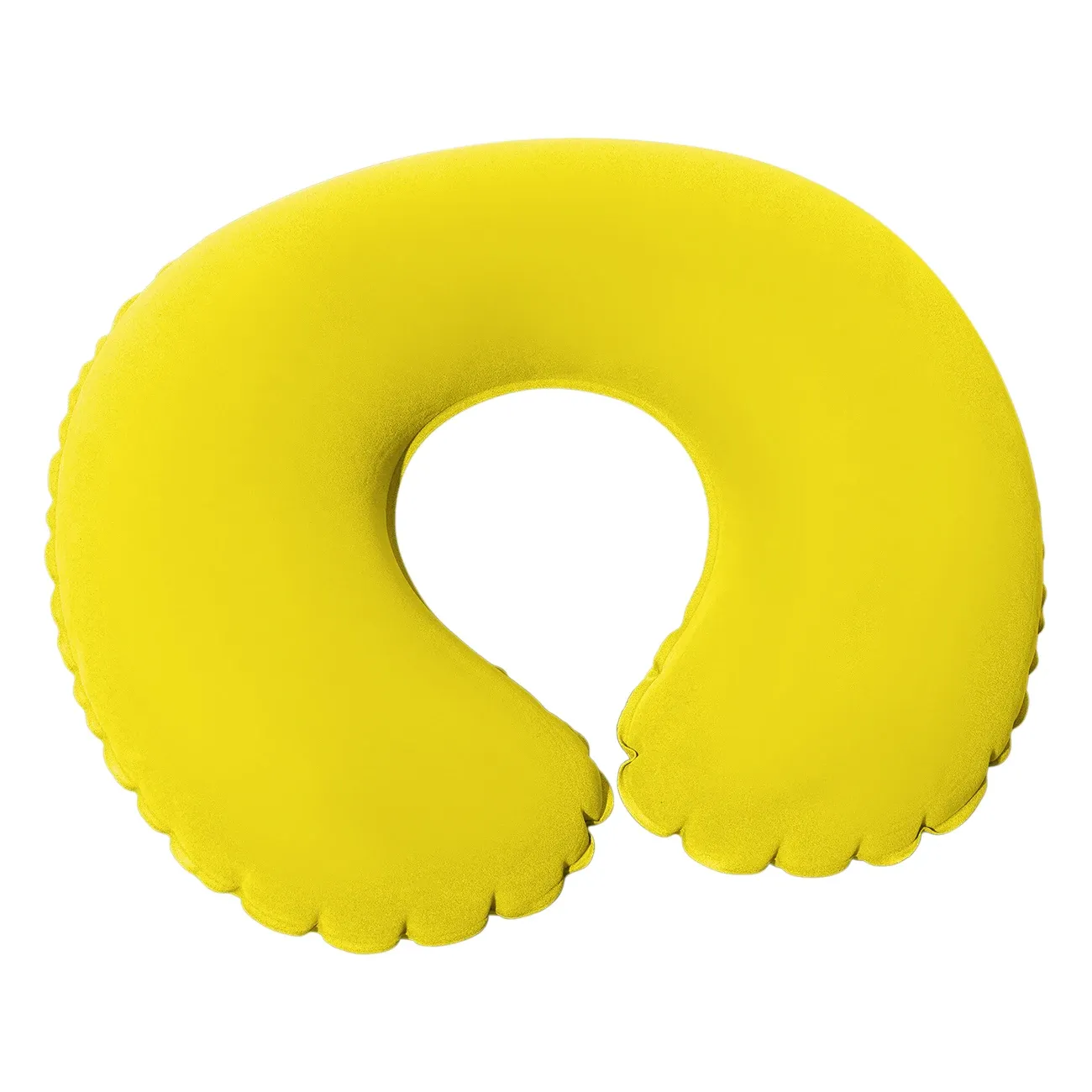 Oreiller de voyage gonflable floqué, coussin de soutien portable pour l'avion, la voiture et la maison 9