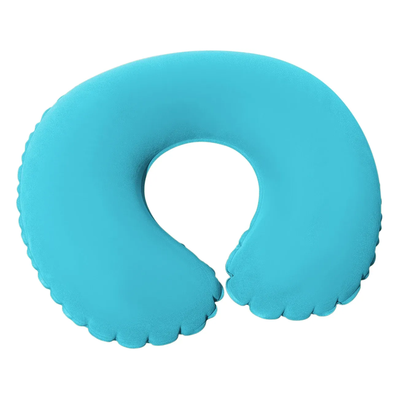 Oreiller de voyage gonflable floqué, coussin de soutien portable pour l'avion, la voiture et la maison 18