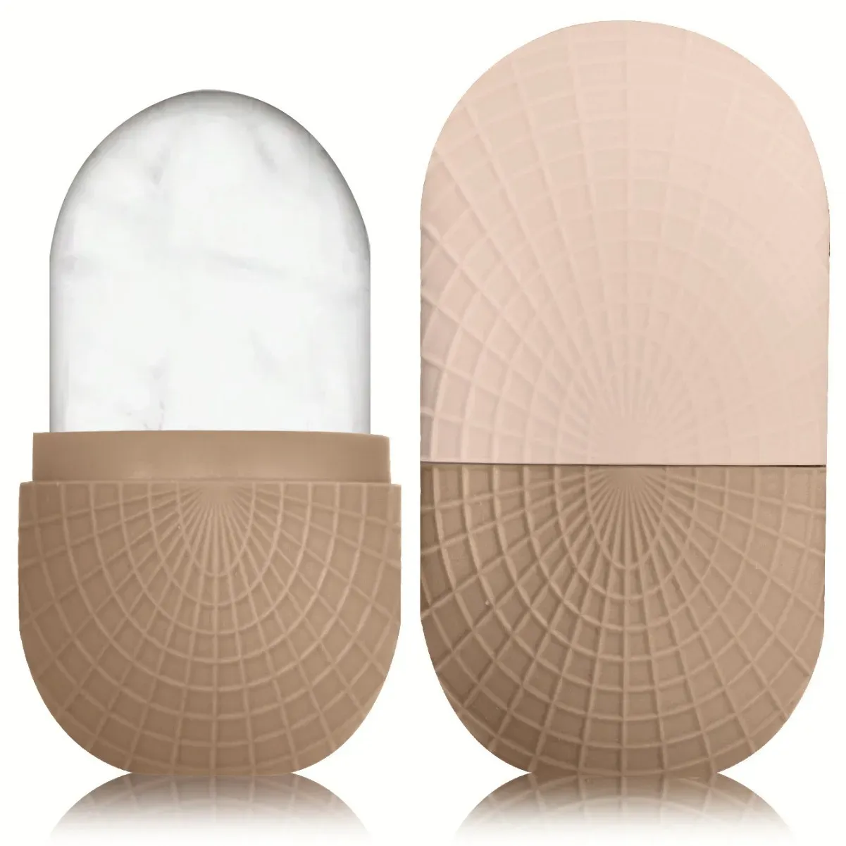 Outil de soin du visage en silicone à boule glacée pour lifting, massage et contour des yeux 9