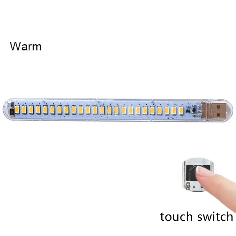 Mini lampe de lecture LED USB portable DC 5V ultra lumineuse, pour batterie externe, PC et ordinateur portable 12