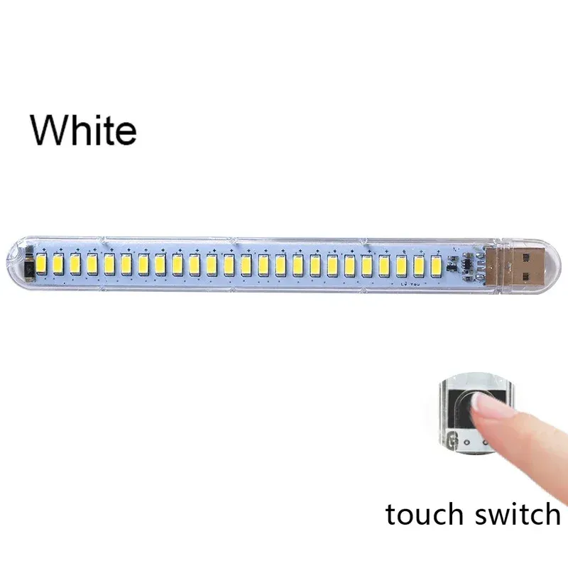 Mini lampe de lecture LED USB portable DC 5V ultra lumineuse, pour batterie externe, PC et ordinateur portable 11
