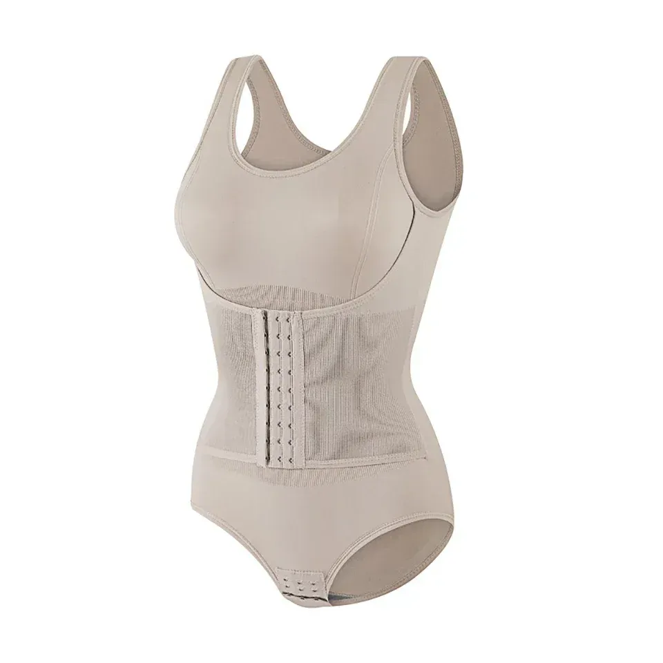 Body Gainant Amincissant pour Femme avec Fermeture Éclair et Ceinture 9