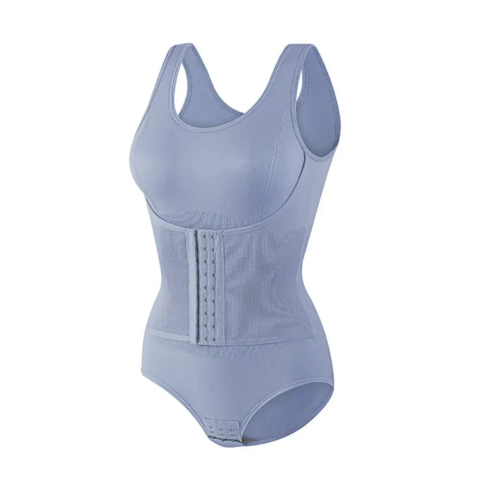Body Gainant Amincissant pour Femme avec Fermeture Éclair et Ceinture 8
