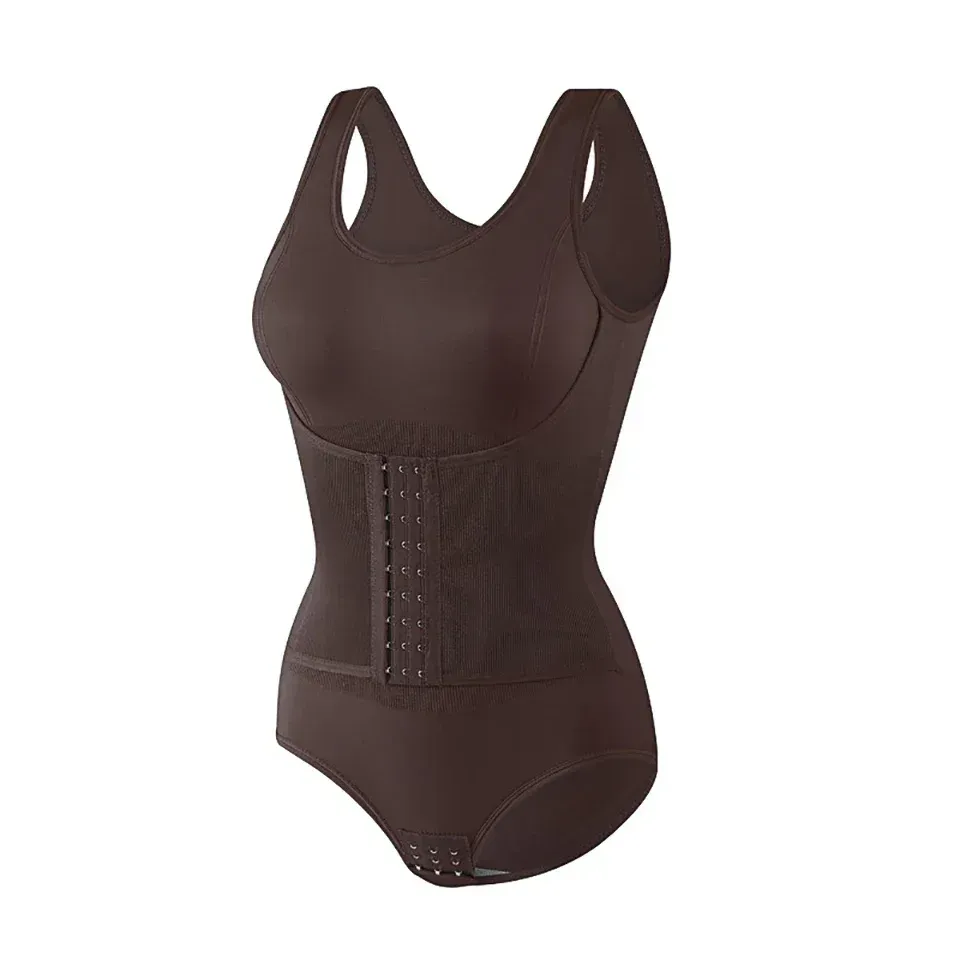 Body Gainant Amincissant pour Femme avec Fermeture Éclair et Ceinture 10