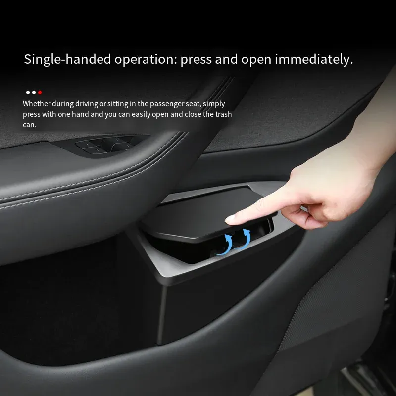 Boîte de rangement multifonctionnelle pour porte de Tesla Model Y Juniper 3