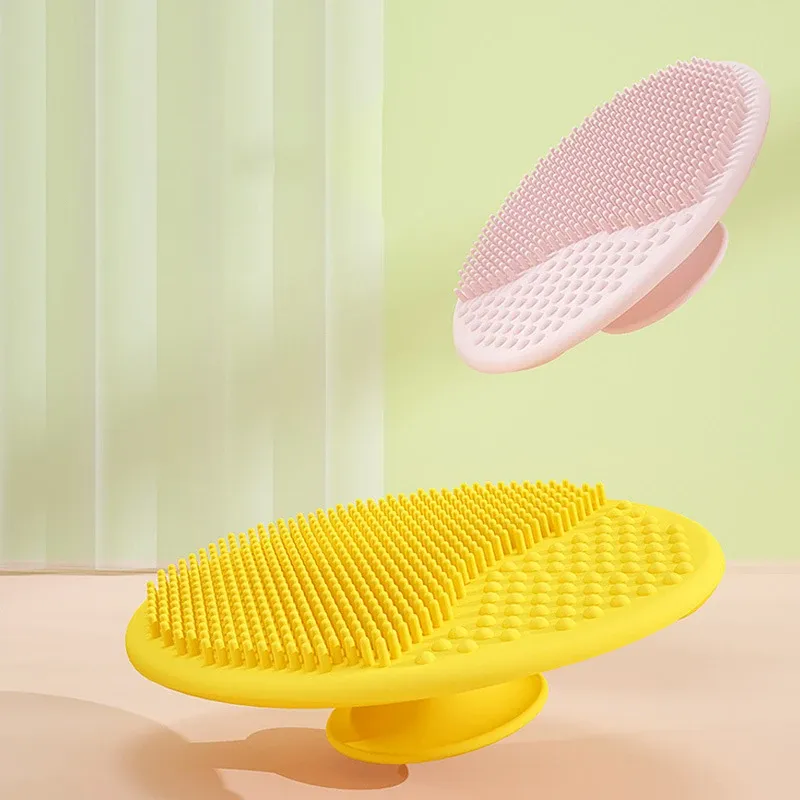 Brosse à shampoing en silicone pour bébé et enfants 3
