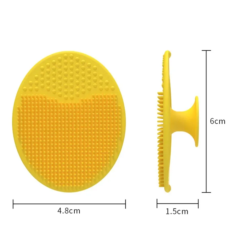 Brosse à shampoing en silicone pour bébé et enfants 5