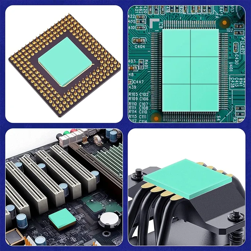 Coussinets thermiques en silicone conducteurs pour SSD M.2 NVMe NGFF, compatibles PC portable et PlayStation 5 5