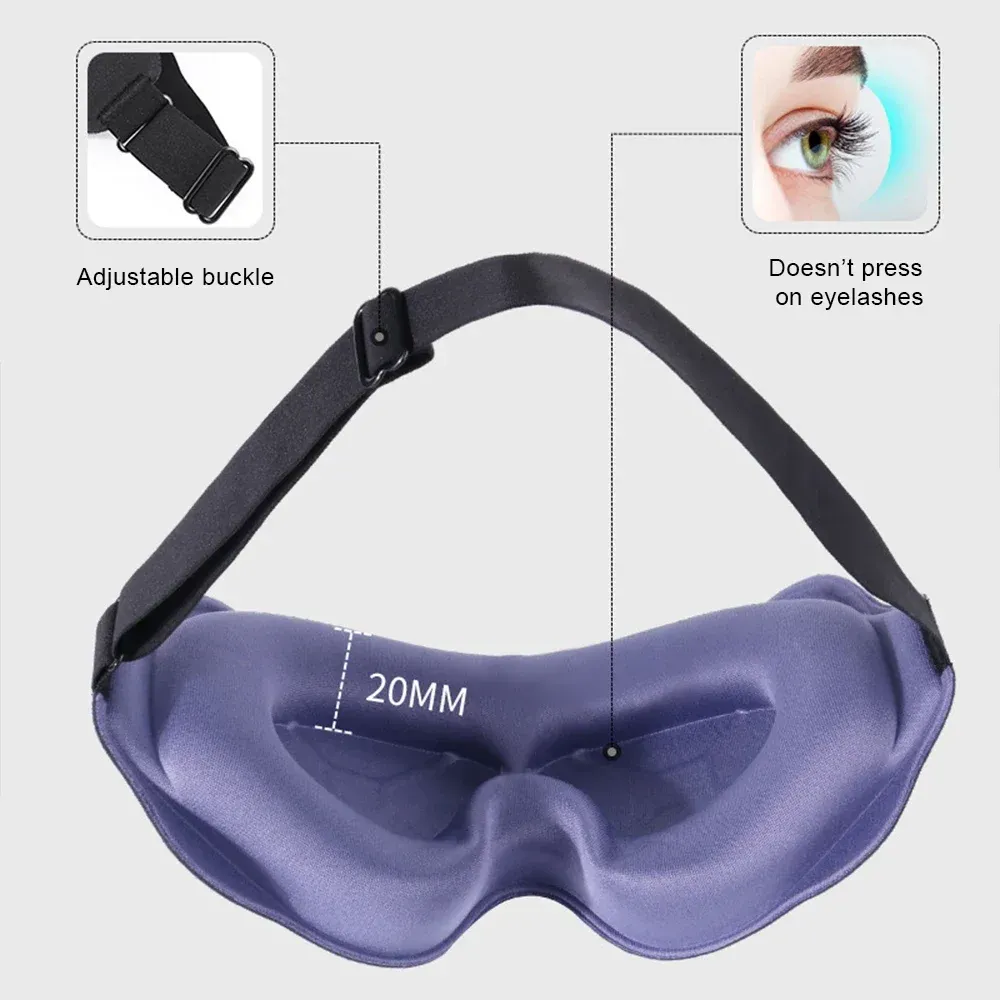 Masque de sommeil 3D détail de la structure