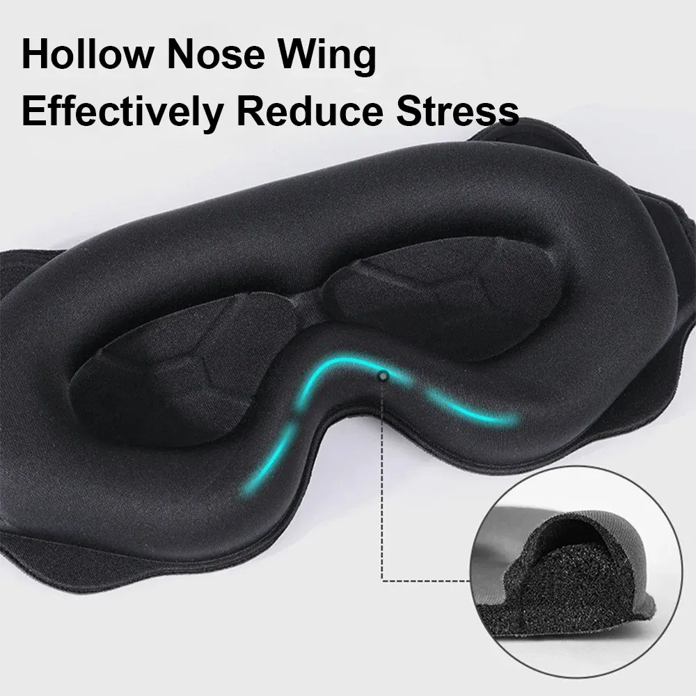 Masque de sommeil 3D détail du tissu