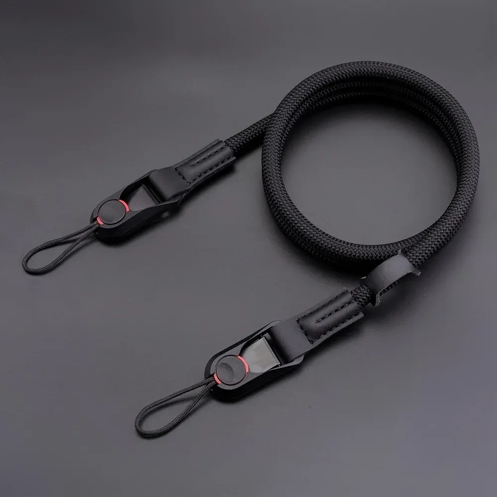 Sangle d'appareil photo réglable à dégagement rapide en polyamide durable, compatible DSLR et hybride (Nikon, Canon, Sony, Fujifilm) 4
