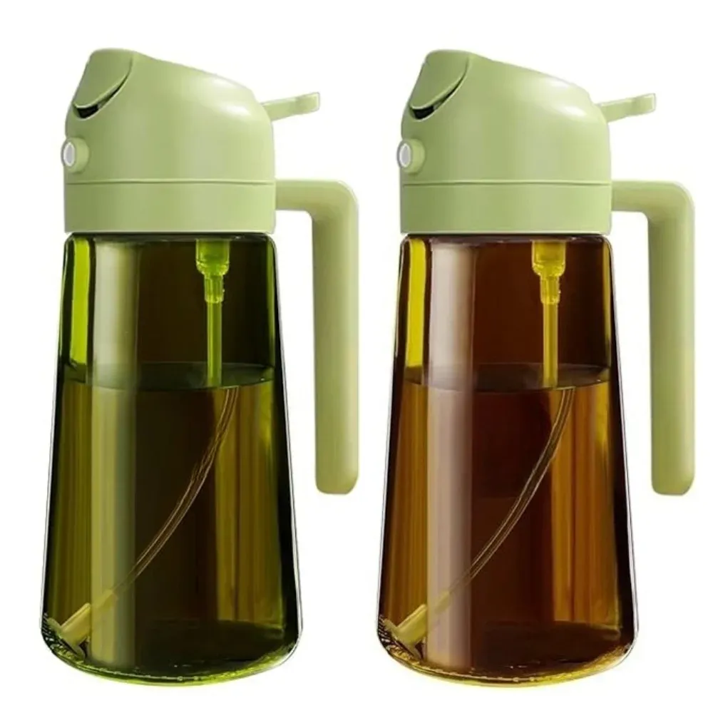 Pulvérisateur d'huile en verre foncé vinaigrette