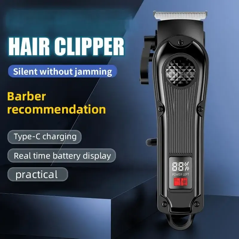 Tondeuse à cheveux électrique professionnelle pour le rasage du crâne et l'auto-toilettage, usage professionnel et domestique 2