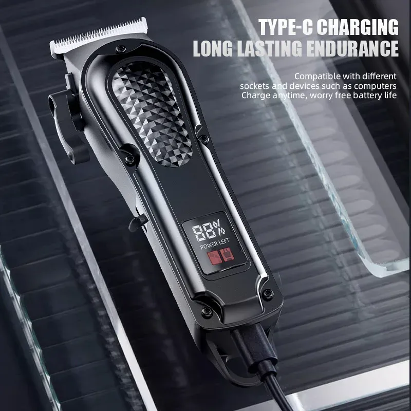 Tondeuse à cheveux électrique professionnelle pour le rasage du crâne et l'auto-toilettage, usage professionnel et domestique 3