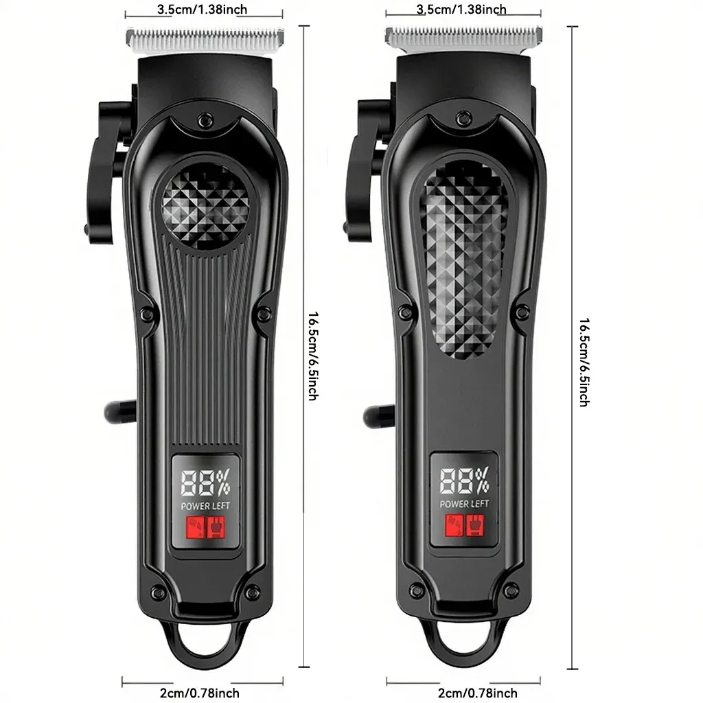 Tondeuse à cheveux électrique professionnelle pour le rasage du crâne et l'auto-toilettage, usage professionnel et domestique 5