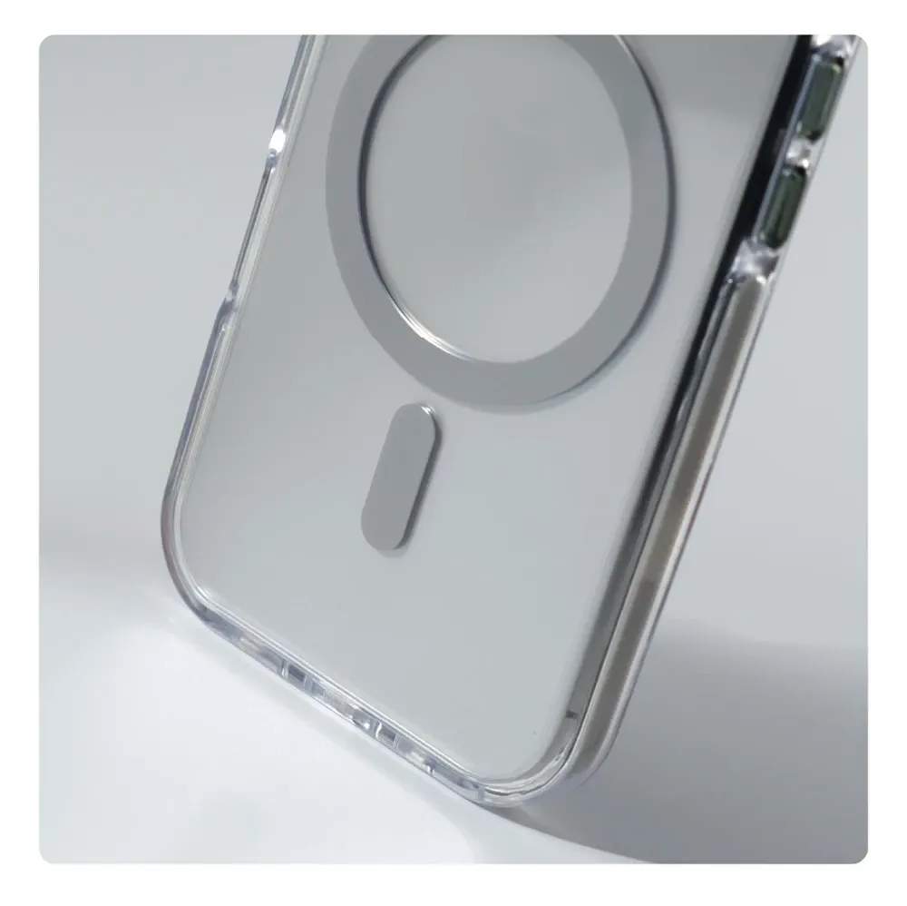Coque transparente vue détaillée