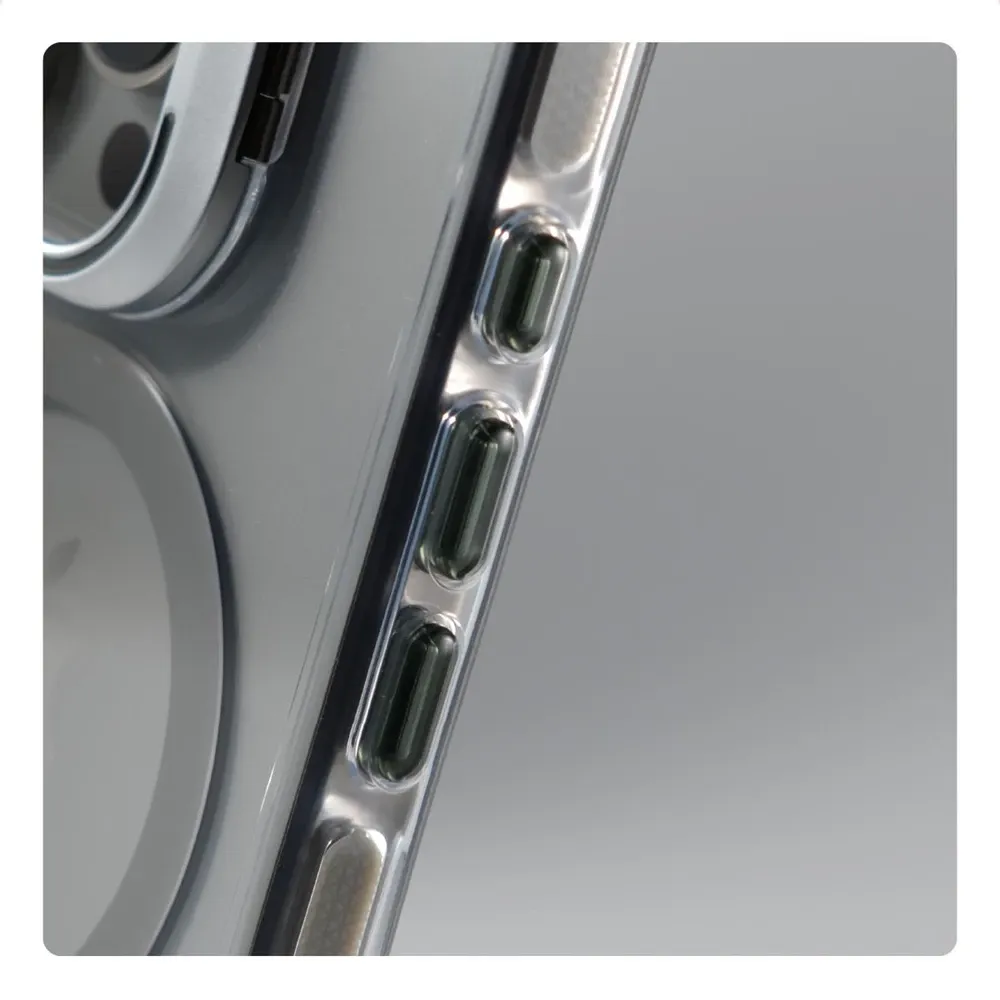 Coque magnétique transparente premium