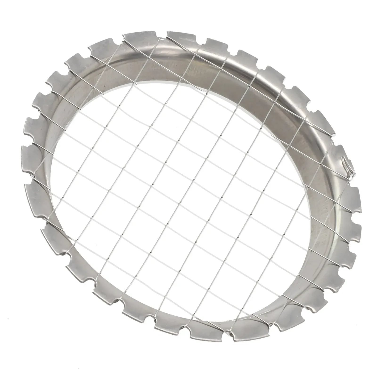Coupe-grille rond en cubes, trancheur pour œufs, champignons et légumes, coupe-cuisine, outil hachoir, 1 pièce 4
