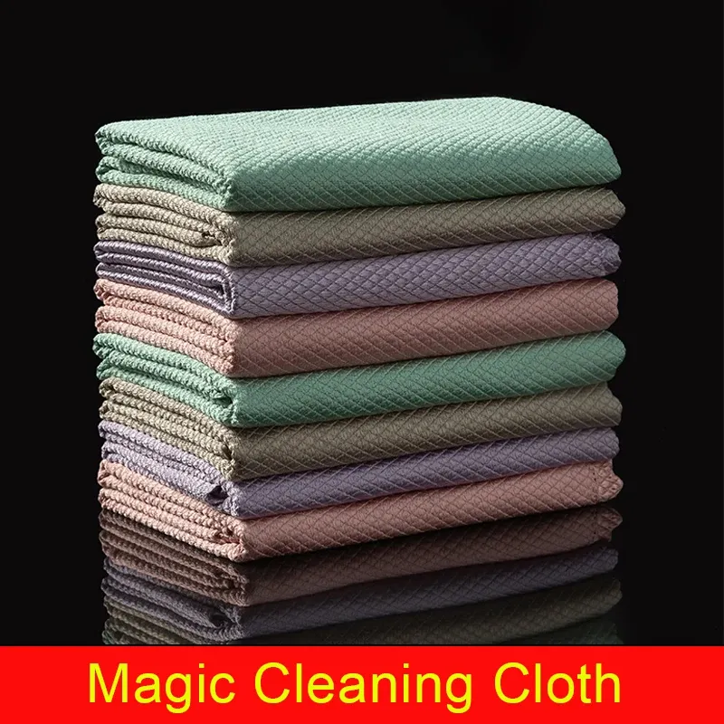 Chiffons de nettoyage en microfibre