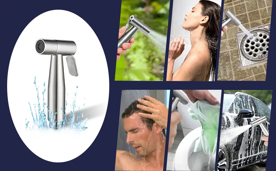 Kit de bidet portable pour toilettes et bain d'animaux