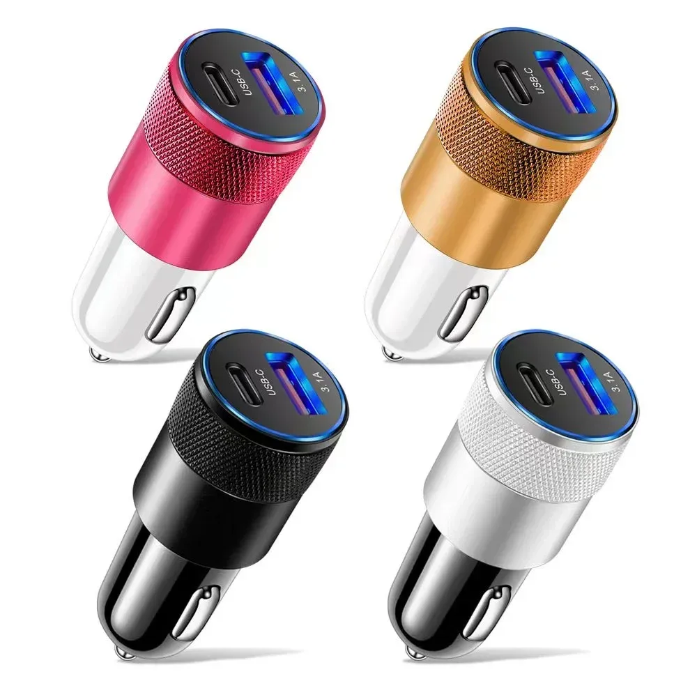 Chargeur de voiture USB-C, contenu de la livraison
