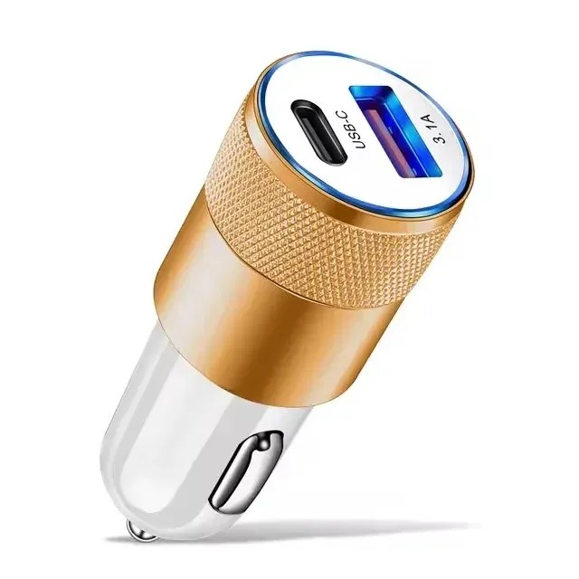 Chargeur de voiture USB-C à charge rapide PD pour Xiaomi et Huawei, adaptateur allume-cigare 10