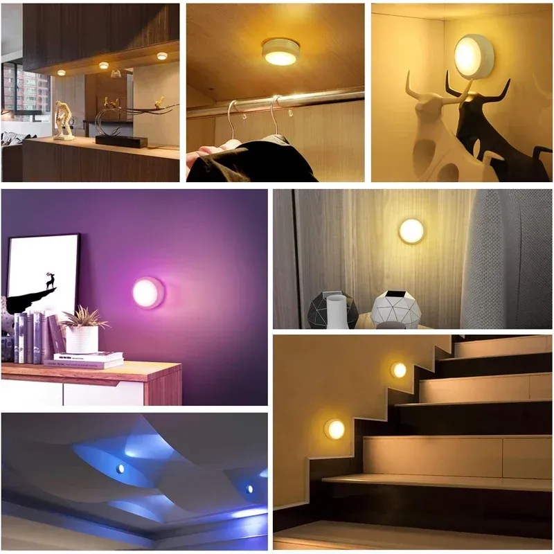 Spots LED sans fil en ambiance