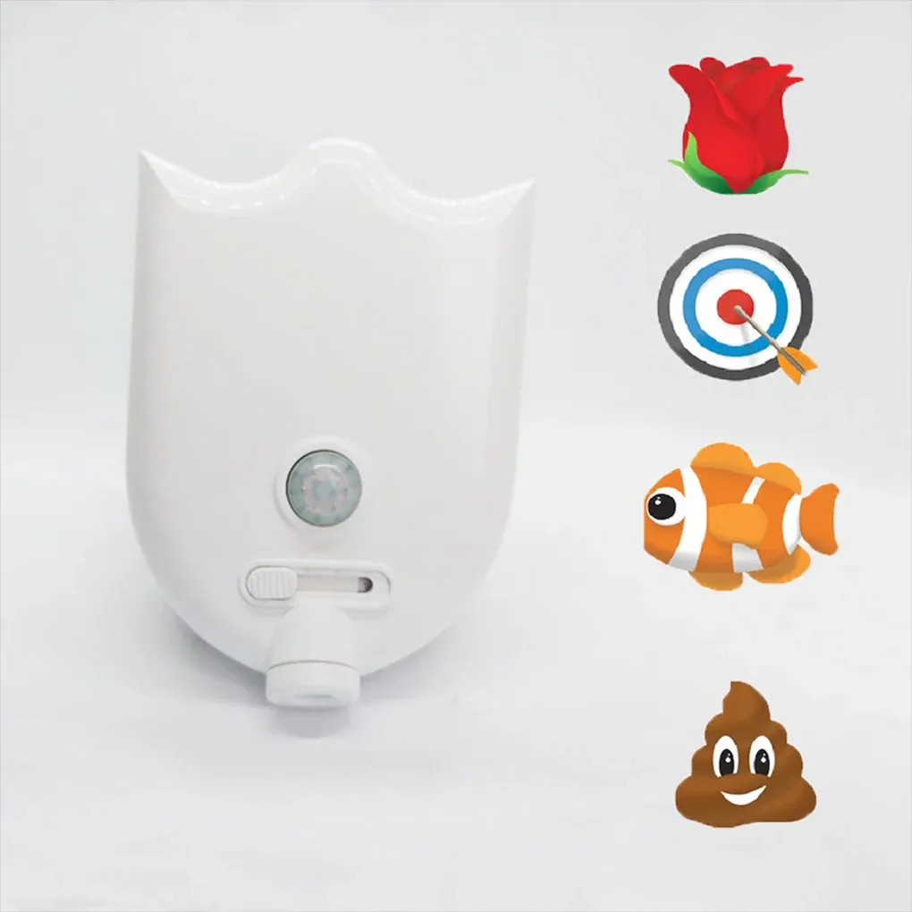 Détail du projecteur LED pour WC