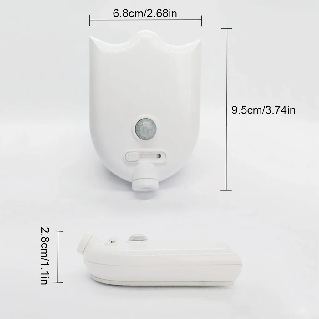 Projecteur LED rechargeable pour toilettes