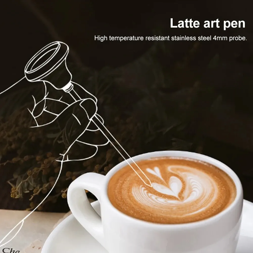Sonde thermométrique en acier inoxydable pour café, 0 à 100 °C, pour cafetière et pichet à mousse de lait 6