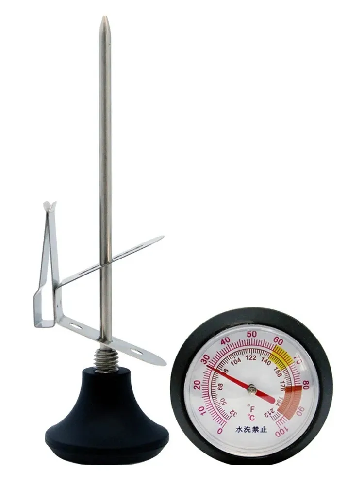 Sonde thermomètre pour café, détail de la lecture