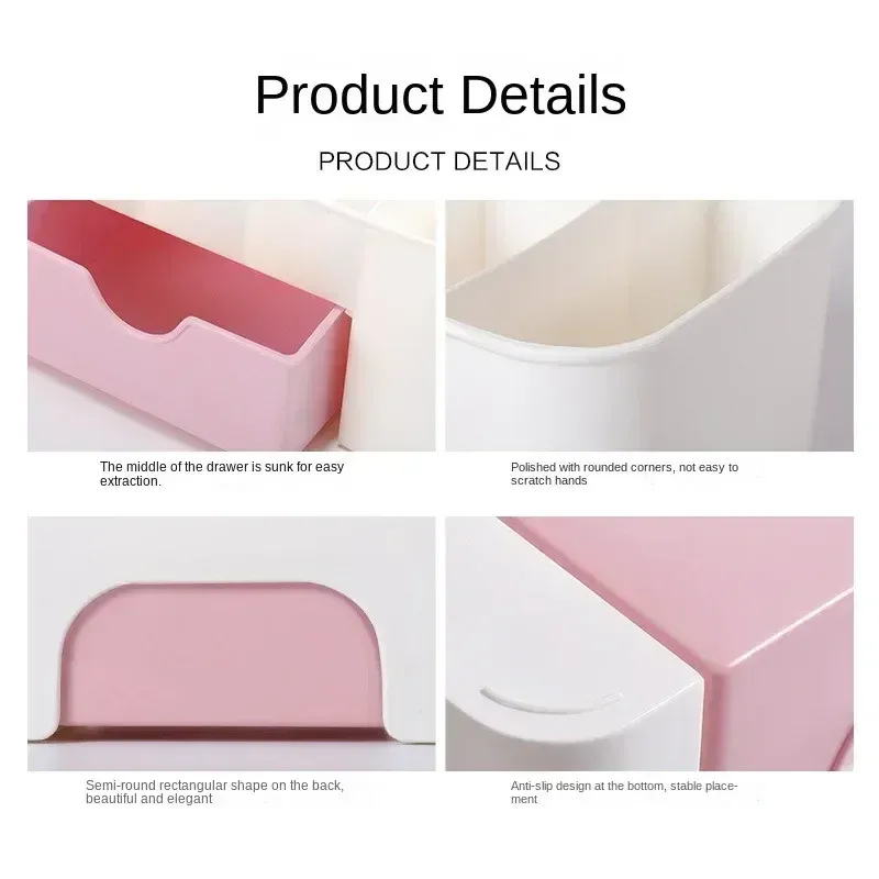 Récipient en plastique pour dissolvant de vernis gel et coton-tige 6