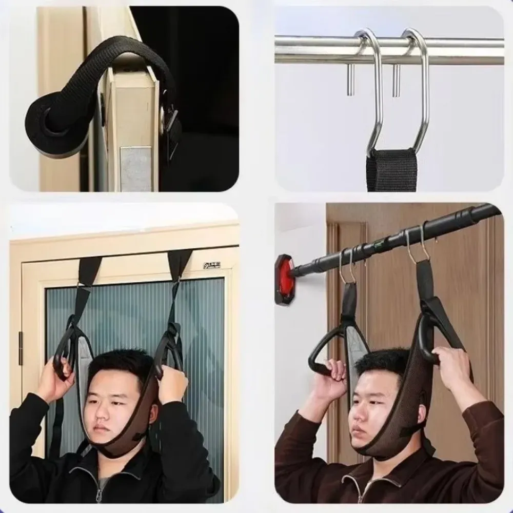 Ceinture de traction cervicale, détail des matières