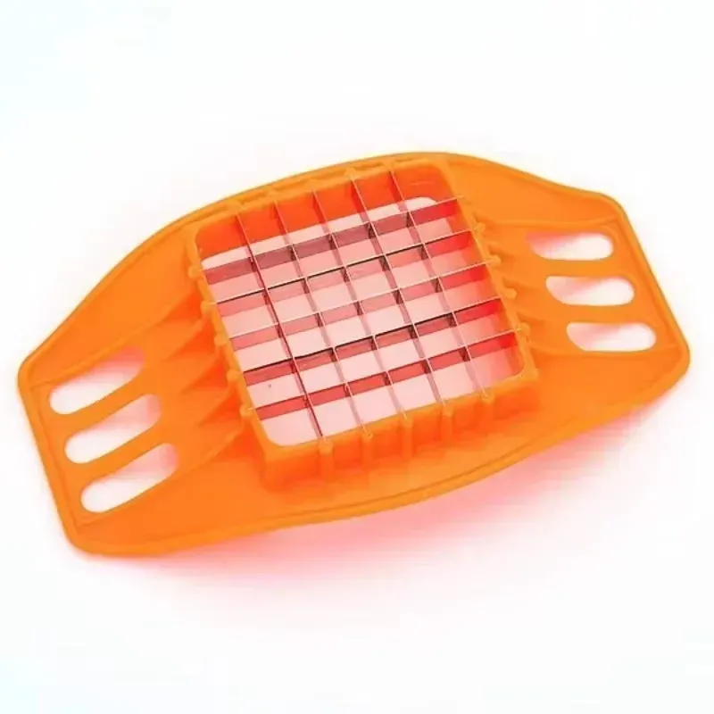 Coupe-frites et trancheuse à pommes de terre et légumes en acier inoxydable, hachoir, accessoire de cuisine 5