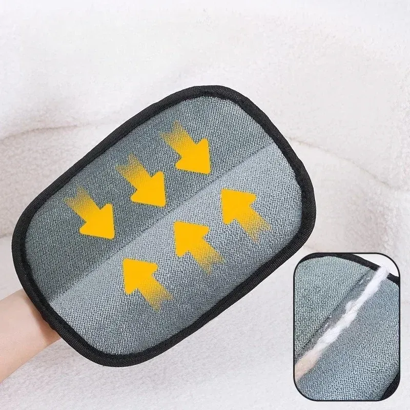 Brosse de toilettage pour animaux, gant d'épilation pour chat et chien, brosse démêlante double face pour nettoyage des poils sur tapis 3