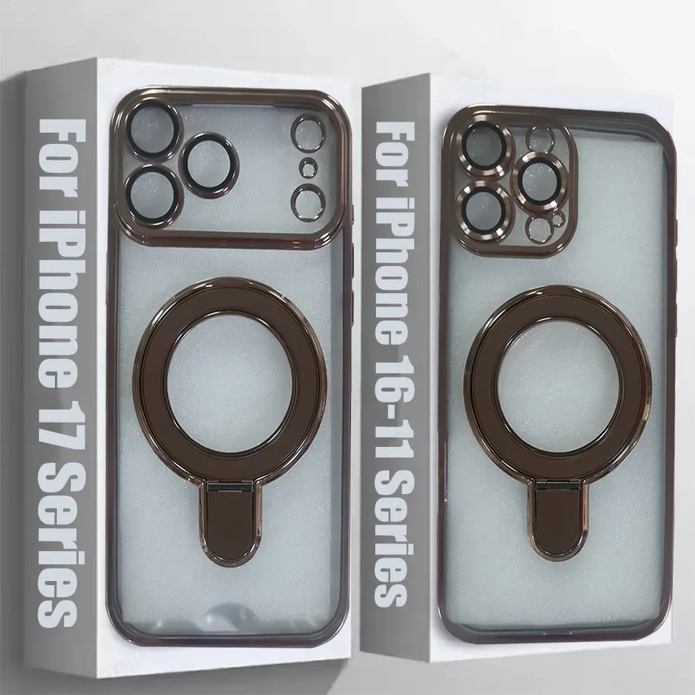 Coque de luxe avec support MagSafe