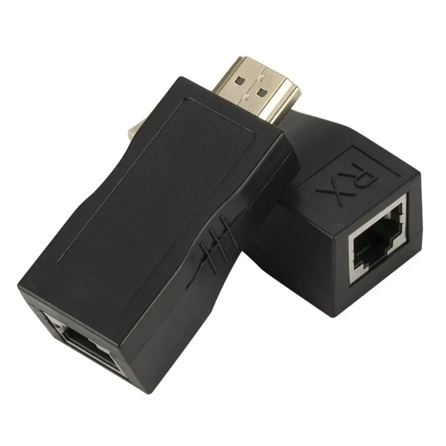 HDMI 4K 1080P Rallonge sur RJ45 CAT5e/6 UTP, 30 m 6