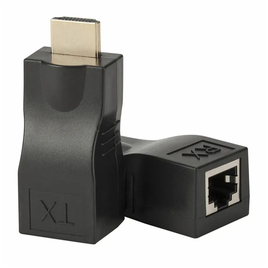 HDMI 4K 1080P Rallonge sur RJ45 CAT5e/6 UTP, 30 m 8
