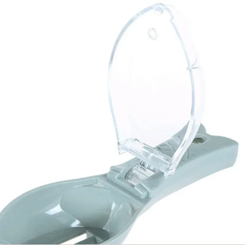 Grattoir à écailles de poisson domestique pour cuisine avec couvercle, outil de nettoyage manuel et brosse pour matériel de pêche 4