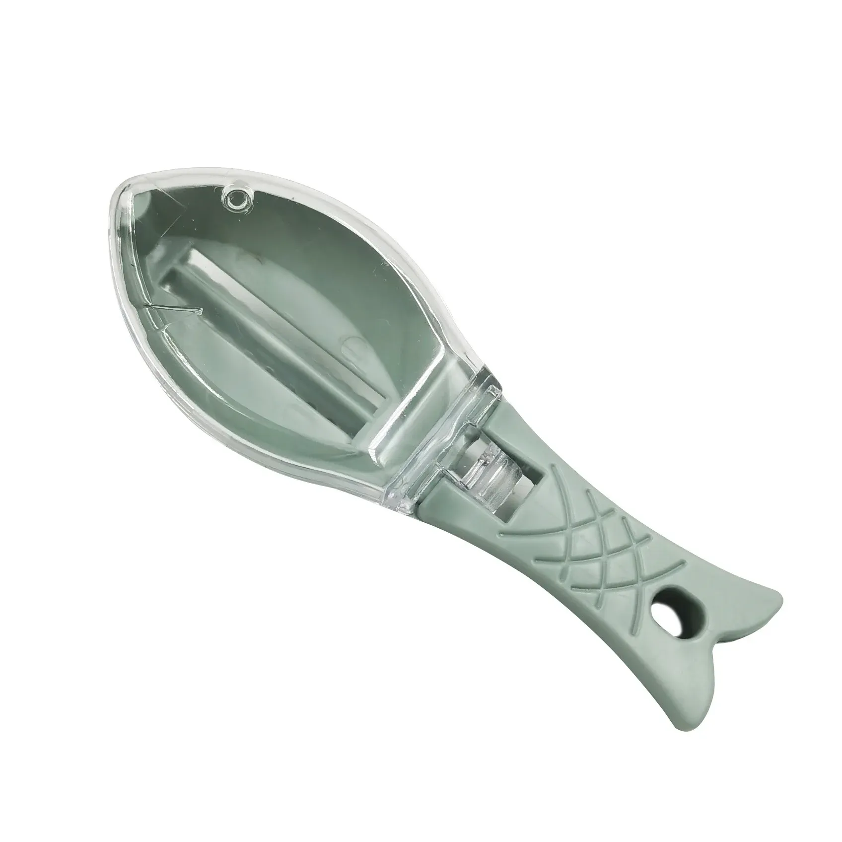 Grattoir à écailles de poisson domestique pour cuisine avec couvercle, outil de nettoyage manuel et brosse pour matériel de pêche 7