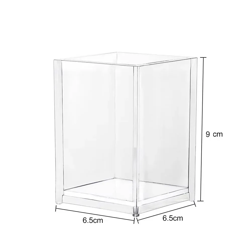 Organisateur de maquillage transparent en acrylique pour rouge à lèvres et pinceaux 15