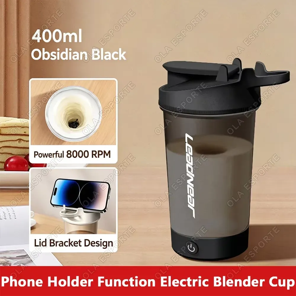 Shaker électrique portable pour protéines en poudre, gobelet mélangeur de voyage 11