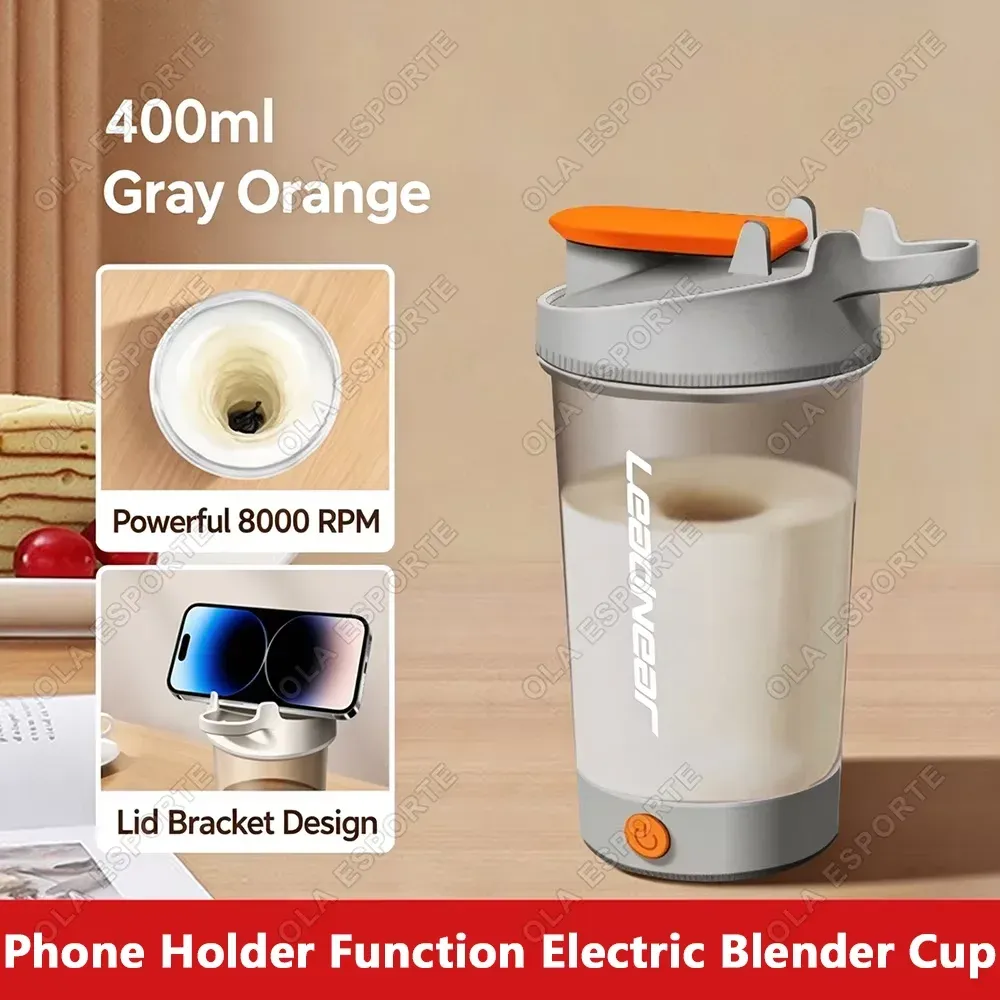 Shaker électrique portable pour protéines en poudre, gobelet mélangeur de voyage 7