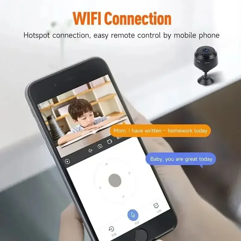 Caméra de surveillance Wi-Fi intérieure au design épuré
